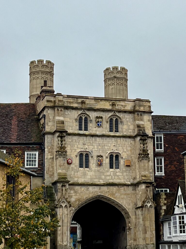 Christ Church Gate vanaf The Precincts