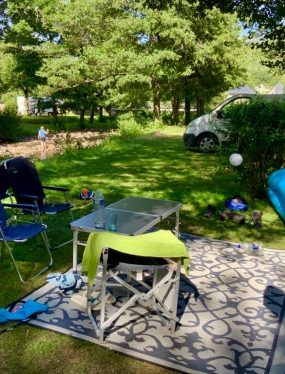 Kamperen in Frankrijk: camping La Bédisse in Thiézac