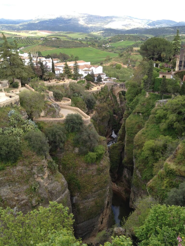 Vakantie in Andalusië: De beroemde El Tajo de Ronda in Ronda
