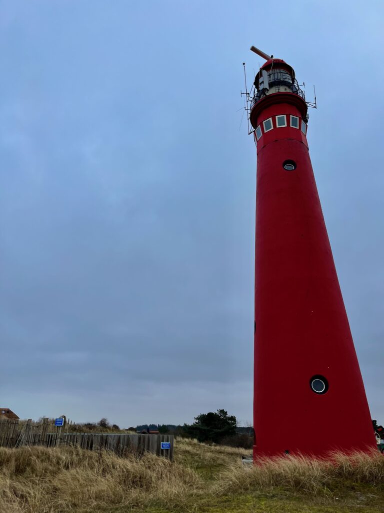 En de vuurtoren zelf