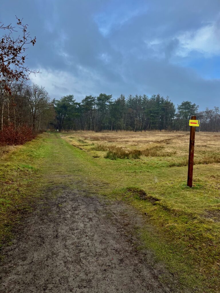 Na een bocht zetten we koers naar het noorden...