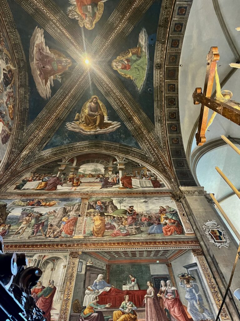 6 highlights van Florence: De bijzondere fresco's in het koor van de Santa Maria Novella
