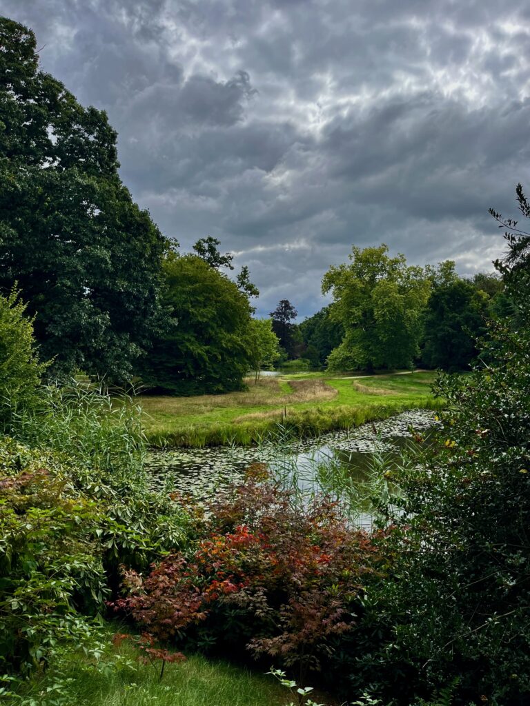 Halverwege de 'beklimming' van het Bergje