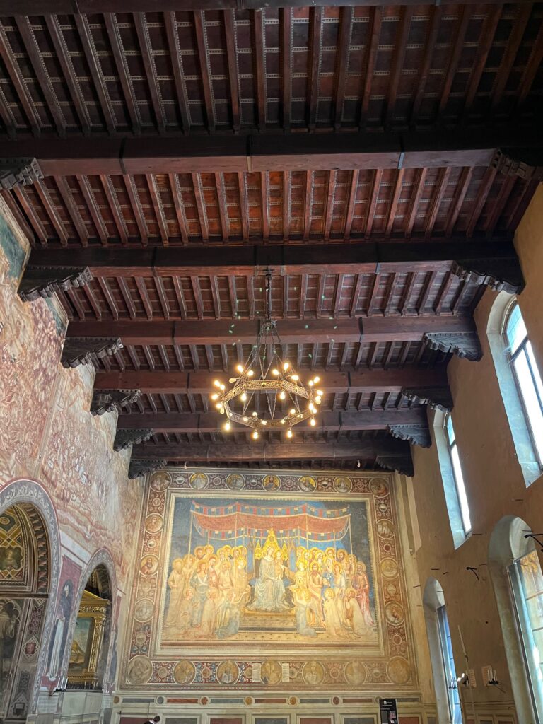 Prachtige zalen in het Palazzo Pubblico van Siena