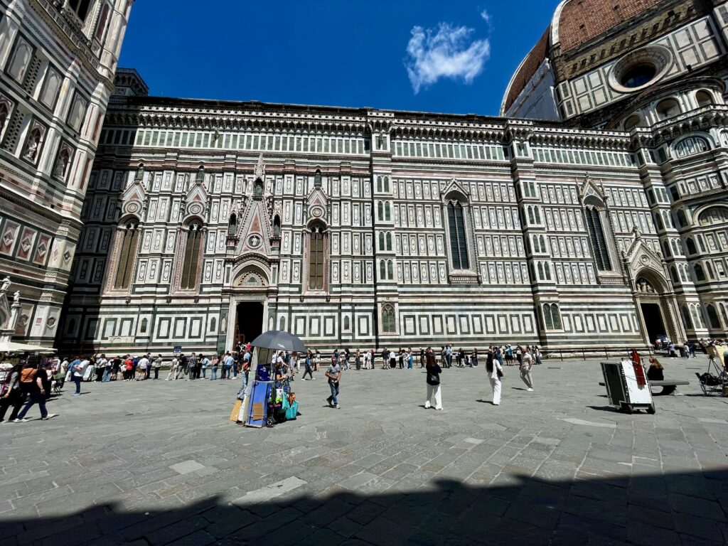 De kathedraal aan de zuidkant