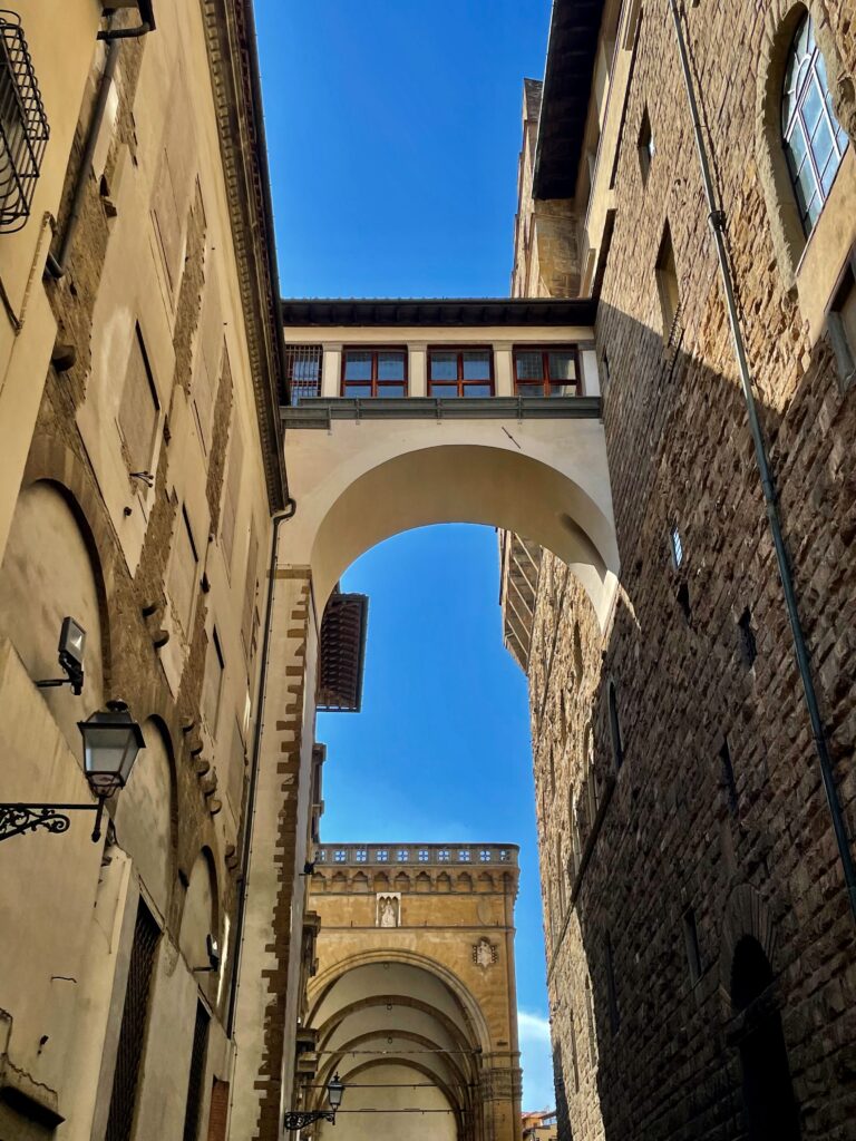 6 highlights van Florence: De Corridoio Vasariano tussen het Palazzo Vecchio en het Uffizi