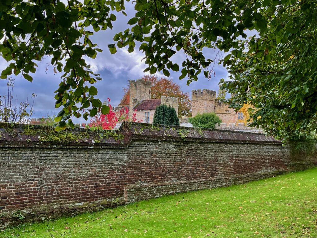 Penshurst Place achter de walled garden