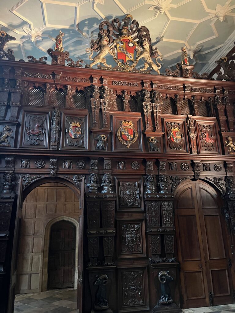 Bezienswaardigheden in East-Sussex en Kent: Het bijzondere houten scherm in de Great Hall
