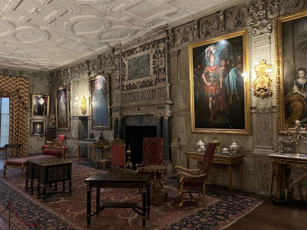 De schitterende salon van Knole House