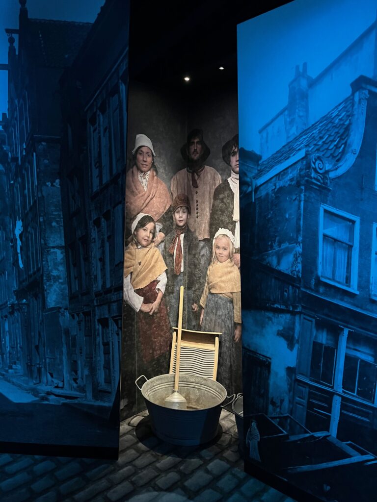 Beelden van de interactieve tentoonstelling in Museum de Proefkolonie in Frederiksoord