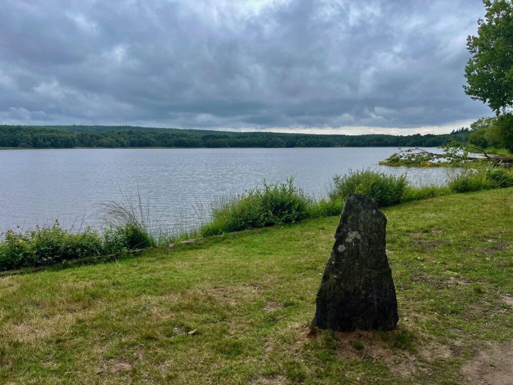 Uitzicht langs het eerste deel van de wandeling