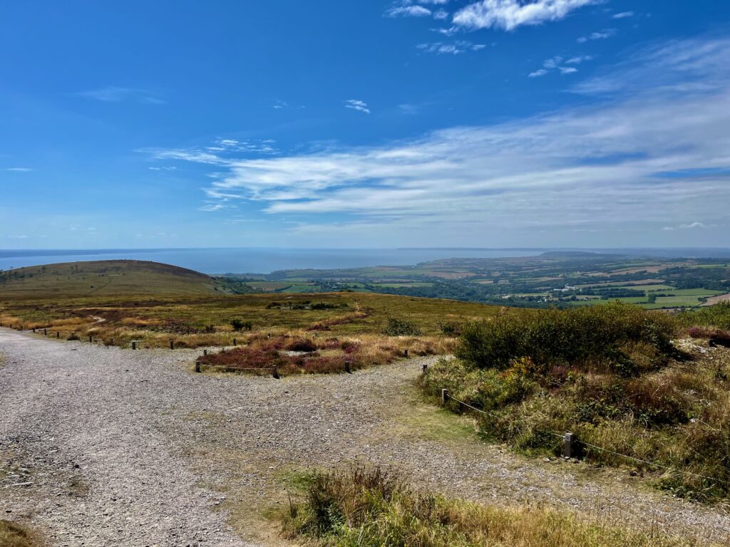 Uitzicht op Presque’Île de Crozon vanaf de Ménez-Hom