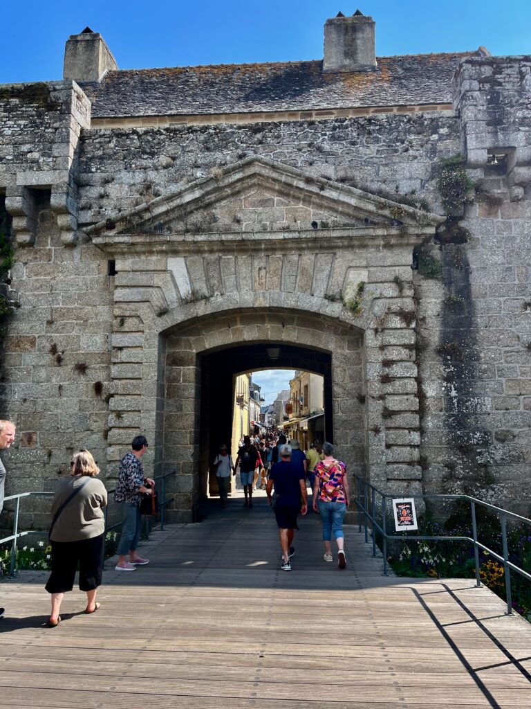 De tweede poort naar de vesting zelf