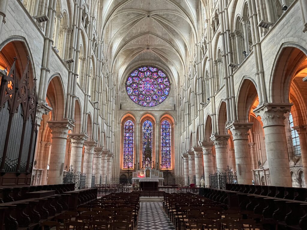 Laon en Lille: Het koor van de kathedraal van Laon