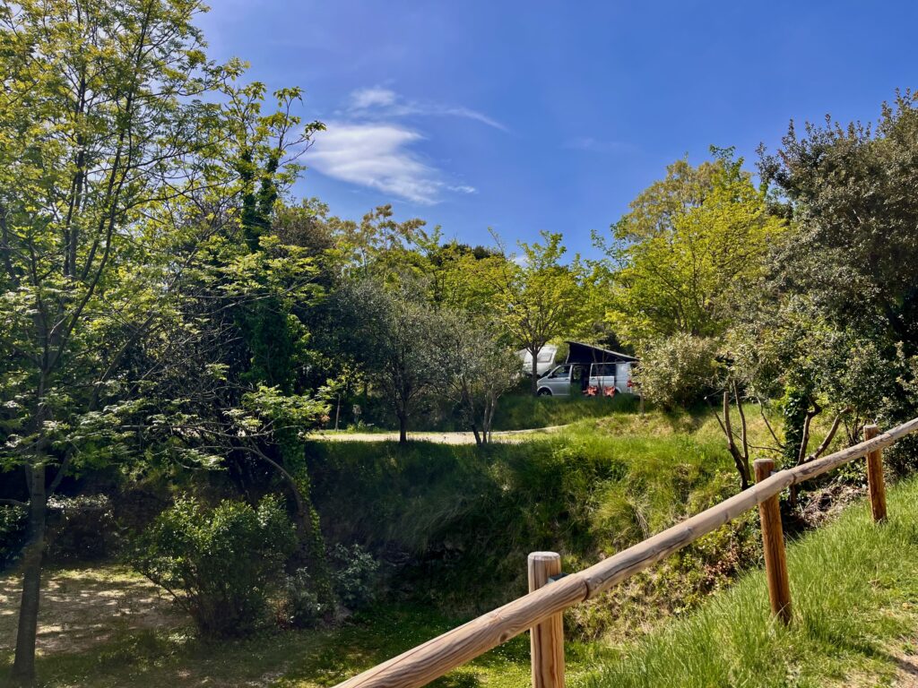 Roadtrip door de Dentelles de Montmirail: Camping Terrasses Provençales